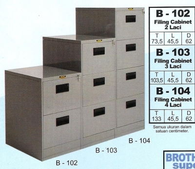 Filling Cabinet Brother B-104