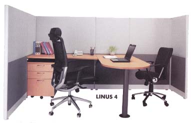 Partisi kantor ARCADIA Linus 4