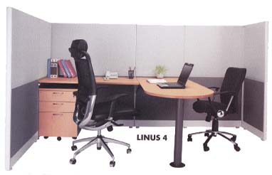 Partisi kantor ARCADIA Linus 4