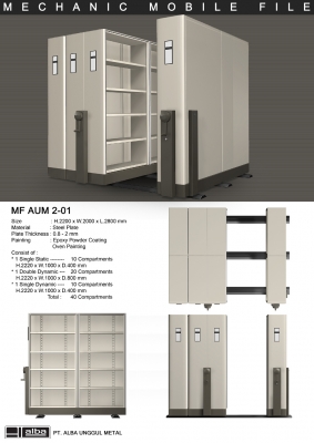 Mobile File Alba Mecanic MF AUM 2-01